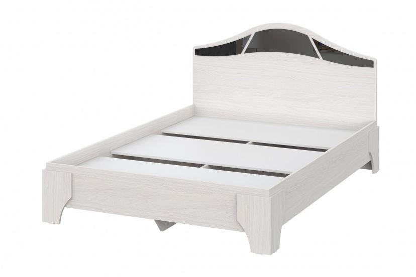 Набор мебели для спальни «Лагуна 5» Кровать двойная (1,4*2,0 м) Ясень Анкор Светлый